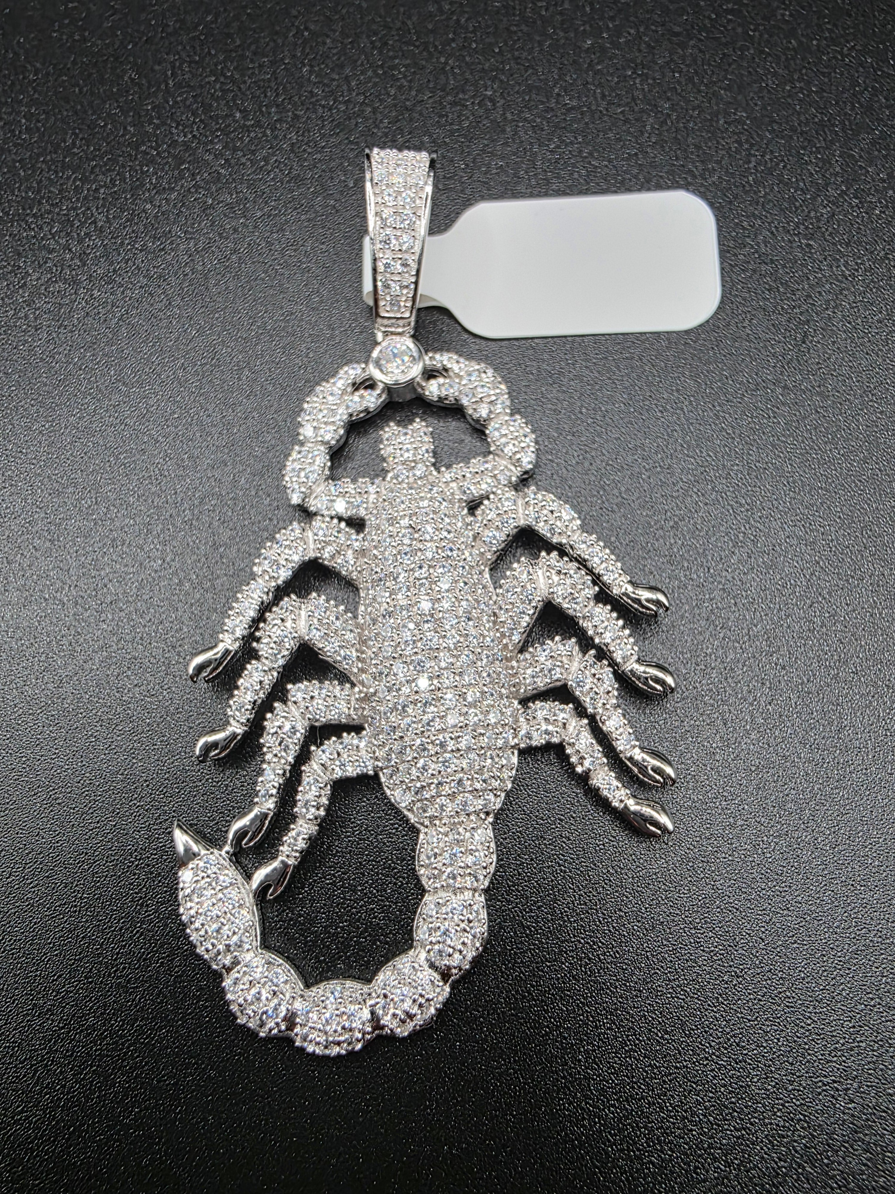 925 Sterling Silver Scorpion Hip Hop Pendant.. – DahWear