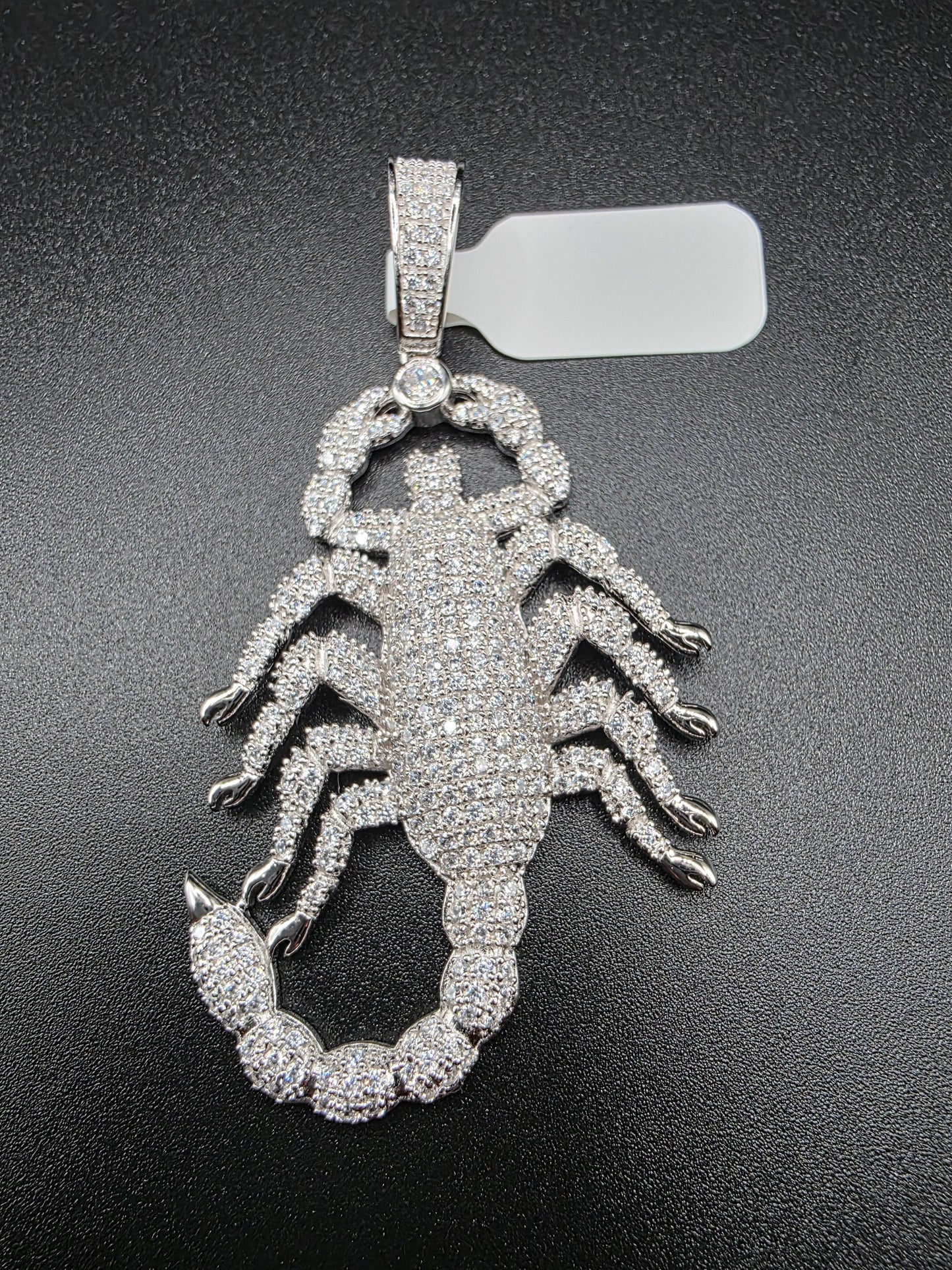 925 Sterling Silver Scorpion Hip Hop Pendant